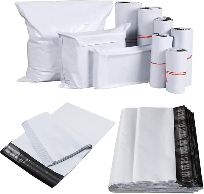 100 adet. 37 x 45 x 5 cm. Kargo poşetleri, zarf depolama ve sevkiyat için kendinden yapışkanlı plastik ambalaj poşetleri.