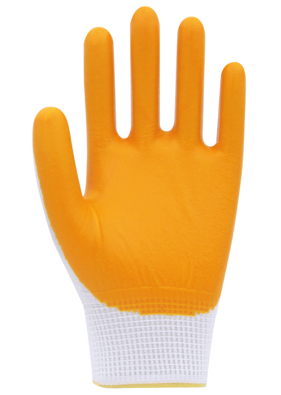 Polyester-Strick-Nitrilhandschuhe. 9 Größen